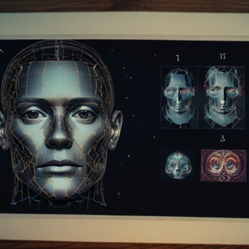 Rosto criado pela IA