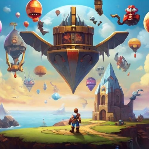 Uma ilustração que representa os jogos clássicos