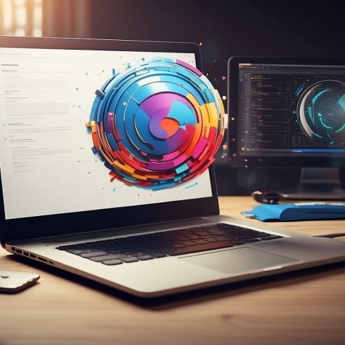 Um computador sendo otimizado